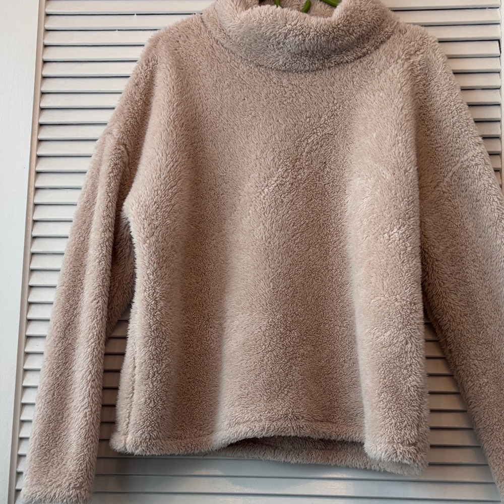 Cozy Cream/ Beige Turtleneck Sweater